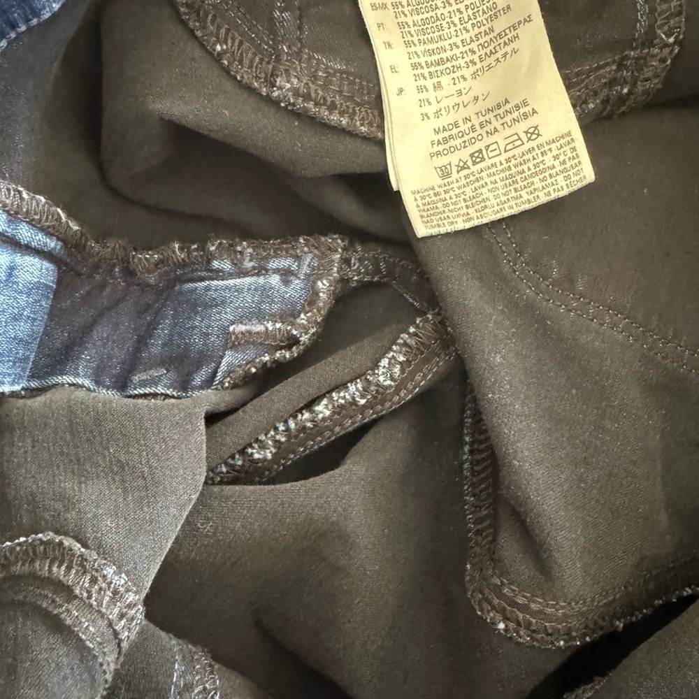 Diesel Livier Super Slim Jegging Low Waist Jeans Dark Wash W30 L34 Stretch - Picture 12 of 12